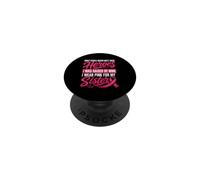 Je Porte du Rose pour ma sœur élevée par Un héros du Cancer du Sein PopSockets PopGrip Adhésif