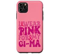 Je Porte du Rose pour Mes Enfants de la GI-MA, Qui sensibilise au Cancer du Sein Coque pour iPhone 11 Pro Max