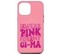 Je Porte du Rose pour Mes Enfants de la GI-MA, Qui sensibilise au Cancer du Sein Coque pour iPhone 12 Pro Max