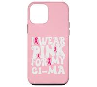 Je Porte du Rose pour Mes Enfants de la GI-MA, Qui sensibilise au Cancer du Sein Coque pour iPhone 12 Mini