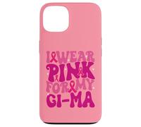 Je Porte du Rose pour Mes Enfants de la GI-MA, Qui sensibilise au Cancer du Sein Coque pour iPhone 13