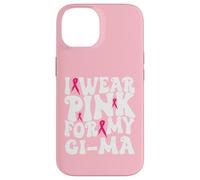 Je Porte du Rose pour Mes Enfants de la GI-MA, Qui sensibilise au Cancer du Sein Coque pour iPhone 14