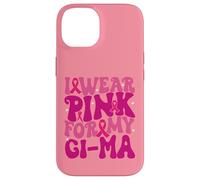 Je Porte du Rose pour Mes Enfants de la GI-MA, Qui sensibilise au Cancer du Sein Coque pour iPhone 14