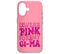 Je Porte du Rose pour Mes Enfants de la GI-MA, Qui sensibilise au Cancer du Sein Coque pour iPhone 17