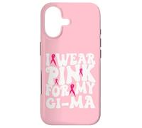Je Porte du Rose pour Mes Enfants de la GI-MA, Qui sensibilise au Cancer du Sein Coque pour iPhone 17