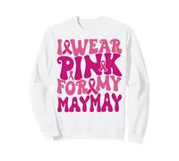 Je Porte du Rose pour Mes Enfants de Maymay, Qui sont sensibilisés au Cancer du Sein Sweatshirt
