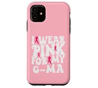 Je Porte du Rose pour Mes Enfants G-ma, Qui sont sensibilisés au Cancer du Sein Coque pour iPhone 11