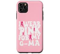 Je Porte du Rose pour Mes Enfants G-ma, Qui sont sensibilisés au Cancer du Sein Coque pour iPhone 11 Pro Max