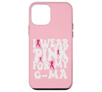 Je Porte du Rose pour Mes Enfants G-ma, Qui sont sensibilisés au Cancer du Sein Coque pour iPhone 12 Mini