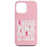 Je Porte du Rose pour Mes Enfants G-ma, Qui sont sensibilisés au Cancer du Sein Coque pour iPhone 13 Pro Max