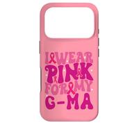 Je Porte du Rose pour Mes Enfants G-ma, Qui sont sensibilisés au Cancer du Sein Coque pour iPhone 17 Pro
