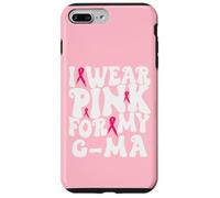 Je Porte du Rose pour Mes Enfants G-ma, Qui sont sensibilisés au Cancer du Sein Coque pour iPhone 7 Plus/8 Plus