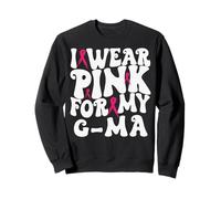 Je Porte du Rose pour Mes Enfants G-ma, Qui sont sensibilisés au Cancer du Sein Sweatshirt