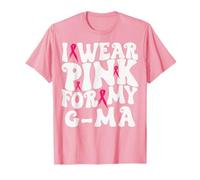 Je Porte du Rose pour Mes Enfants G-ma, Qui sont sensibilisés au Cancer du Sein T-Shirt
