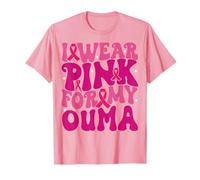 Je Porte du Rose pour Mes Enfants, Ouma, Qui sensibilise Les Enfants au Cancer du Sein T-Shirt