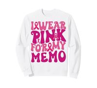 Je Porte du Rose pour Mon mémo de Sensibilisation au Cancer du Sein pour Les Enfants Sweatshirt