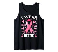Je Porte du Rose pour Que Mon Meilleur ami Soit conscient du Cancer Débardeur