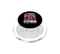 Je Porte du Rose pour sensibiliser ma Belle-mère au Cancer du Sein PopSockets PopGrip pour MagSafe