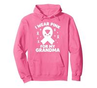 Je Porte du Rose pour sensibiliser ma Grand-mère au Cancer de Kawaii Sweat à Capuche