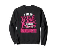 Je Porte du Rose pour sensibiliser ma Petite-Fille au Cancer du Sein Sweatshirt