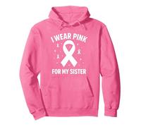Je Porte du Rose pour sensibiliser ma sœur au Cancer Sweat à Capuche