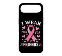 Je Porte du Rose pour sensibiliser Mes Amis au Cancer Coque pour iPhone Air