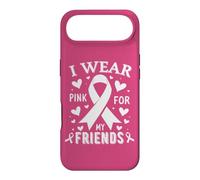 Je Porte du Rose pour sensibiliser Mes Amis au Cancer Coque pour iPhone Air
