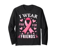 Je Porte du Rose pour sensibiliser Mes Amis au Cancer Manche Longue