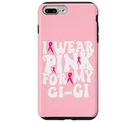 Je Porte du Rose pour sensibiliser Mes Enfants au Cancer du Sein GI-GI Coque pour iPhone 7 Plus/8 Plus