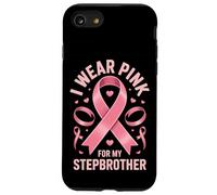 Je Porte du Rose pour sensibiliser Mon Demi-frère au Cancer Coque pour iPhone SE (2020) / 7/8