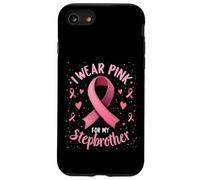 Je Porte du Rose pour sensibiliser Mon Demi-frère au Cancer Coque pour iPhone SE (2020) / 7/8