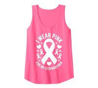 Je Porte du Rose pour sensibiliser Mon Demi-frère au Cancer Débardeur