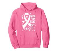 Je Porte du Rose pour sensibiliser Mon Oncle au Cancer Sweat à Capuche
