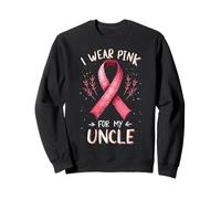 Je Porte du Rose pour sensibiliser Mon Oncle au Cancer Sweatshirt
