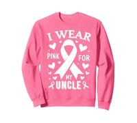 Je Porte du Rose pour sensibiliser Mon Oncle au Cancer Sweatshirt