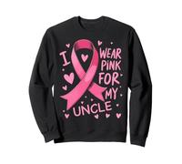 Je Porte du Rose pour sensibiliser Mon Oncle au Cancer Sweatshirt