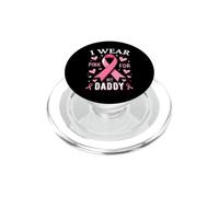 Je Porte du Rose pour sensibiliser Mon père au Cancer PopSockets PopGrip pour MagSafe
