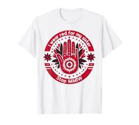 Je porte du rouge pour ma sœur, Native American Stop MMIW T-Shirt