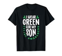 Je porte du vert pour mon fils - Zöliakie Awareness T-Shirt