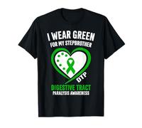 Je Porte du Vert pour sensibiliser Mon Demi-frère au DTP T-Shirt