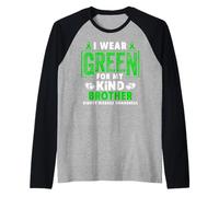 Je Porte du Vert pour sensibiliser Mon frère aux Maladies rénales Manche Raglan