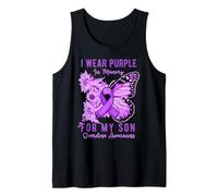 Je Porte du Violet en Souvenir de la Sensibilisation à la surdose de Mon Fils Débardeur