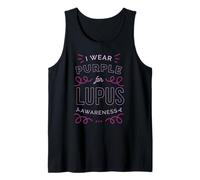 Je Porte du Violet pour SENSIBILISER AU Lupus | SLE Meme Débardeur