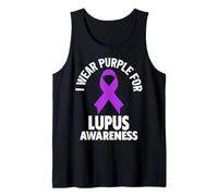 Je Porte du Violet pour sensibiliser Le Public au Lupus Débardeur