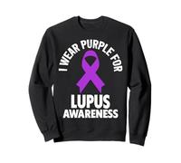 Je Porte du Violet pour sensibiliser Le Public au Lupus Sweatshirt