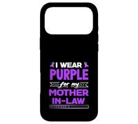 Je Porte du Violet pour sensibiliser ma Belle-mère à la maladie d'Alzheimer Coque pour iPhone 17 Pro Max