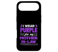 Je Porte du Violet pour sensibiliser ma Belle-mère à la maladie d'Alzheimer Coque pour iPhone Air