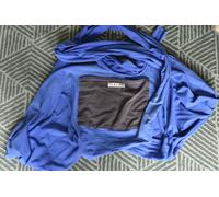 Je Porte Mon Bébé Echarpe De Portage Originale Eléphant Bleu Paon Bleu