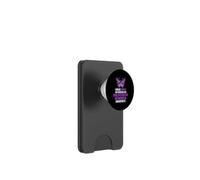 Je Porte Une Marque Violette de Sensibilisation à la démence : Quelqu'un Signifie Tout PopSockets PopWallet pour MagSafe