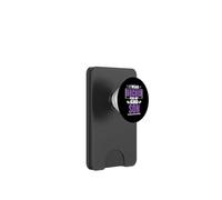 Je Porte Une orchidée pour sensibiliser Mon Fils au Cancer des testicules PopSockets PopWallet pour MagSafe